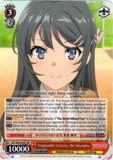 SBY/W64-E053 Irreplaceable Existence, Mai Sakurajima - Rascal Does Not Dream of Bunny Girl Senpai English Weiss Schwarz Trading Card Game