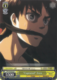 AOT/S50-E018 "Captured" Eren - Attack On Titan Vol.2 English Weiss Schwarz Trading Card Game