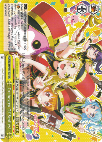 BD/EN-W03-023 Orchestra Of Smiles! - Bang Dream Girls Band Party! MULTI LIVE English Weiss Schwarz Trading Card Game