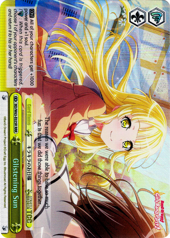 BD/W63-E025R Glistening Sun (Foil) - Bang Dream Girls Band Party! Vol.2 English Weiss Schwarz Trading Card Game