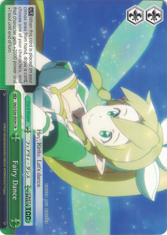 SAO/S26-E039 Fairy Dance - Sword Art Online Vol.2 English Weiss Schwarz Trading Card Game