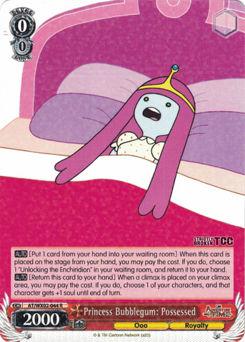 AT/WX02-044 Princess Bubblegum: Possessed - Adventure Time English Weiss Schwarz Trading Card Game