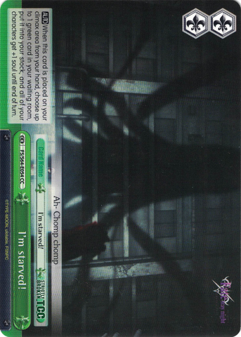 FS/S64-E054 I'm Starved! - Fate/Stay Night Heaven's Feel Vol.1 English Weiss Schwarz Trading Card Game