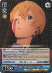 SAO/S65-E077 Taboo and Justice, Eugeo - Sword Art Online -Alicization- Vol. 1 English Weiss Schwarz Trading Card Game