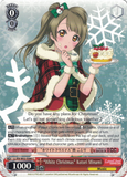 LL/EN-W02-E086 “White Christmas” Kotori Minami - Love Live! DX Vol.2 English Weiss Schwarz Trading Card Game