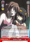 SY/WE09-E19d Endless Eight (Foil) - The Melancholy of Haruhi Suzumiya Extra Booster English Weiss Schwarz Trading Card Game