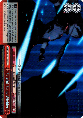 SAO/SE23-E17 Fateful Estoc Wielder (Foil) - Sword Art Online II Extra Booster English Weiss Schwarz Trading Card Game