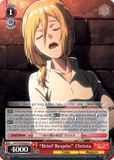 AOT/S50-E056 "Brief Respite" Christa - Attack On Titan Vol.2 English Weiss Schwarz Trading Card Game