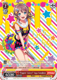 BD/EN-W03-074SPM "Poppin' Colors!" Saya Yamabuki (Foil) - Bang Dream Girls Band Party! MULTI LIVE English Weiss Schwarz Trading Card Game
