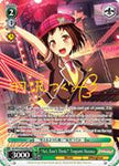 BD/W54-E036SPMa "Act, Don't Think!" Tsugumi Hazawa (Foil) - Bang Dream Girls Band Party! Vol.1 English Weiss Schwarz Trading Card Game
