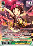 BD/W54-E036SPMa "Act, Don't Think!" Tsugumi Hazawa (Foil) - Bang Dream Girls Band Party! Vol.1 English Weiss Schwarz Trading Card Game