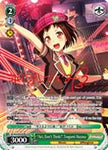 BD/W54-E036SPMb "Act, Don't Think!" Tsugumi Hazawa (Foil) - Bang Dream Girls Band Party! Vol.1 English Weiss Schwarz Trading Card Game