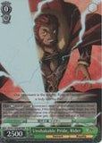 FZ/S17-E034R Unshakable Pride, Rider (Foil) - Fate/Zero English Weiss Schwarz Trading Card Game