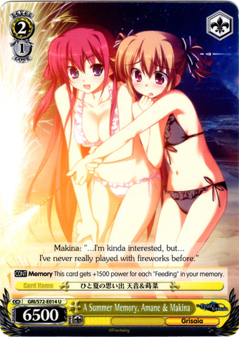 GRI/S72-E014 A Summer Memory, Amane & Makina