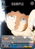 MOB/SX02-T16 MOB: Psychic Powers - Mob Psycho 100 Trial Deck English Weiss Schwarz Trading Card Game