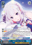 RZ/S46-TE38S Spirit User, Emilia (Foil) - Re:ZERO -Starting Life in Another World- Vol. 1 English Weiss Schwarz Trading Card Game
