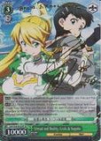 SAO/S26-E022SP Virtual and Reality, Leafa & Suguha (Foil) - Sword Art Online Vol.2 English Weiss Schwarz Trading Card Game