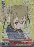 SAO/S47-E051SP Gathering Materials, Silica (Foil) - Sword Art Online Re: Edit English Weiss Schwarz Trading Card Game