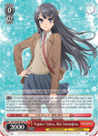 SBY/W64-TE12 Popular Talent, Mai Sakurajima - Rascal Does Not Dream of Bunny Girl Senpai Trial Deck English Weiss Schwarz Trading Card Game