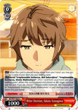 SBY/W77-E062 Bitter Decision, Sakuta Azusagawa