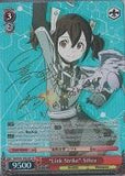 SAO/S51-E052SP "Link Strike" Silica (Foil) - Sword Art Online The Movie – Ordinal Scale – English Weiss Schwarz Trading Card Game