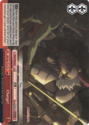 GBS/S63-TE10 Charge! - Goblin Slayer Trial Deck English Weiss Schwarz Trading Card Game