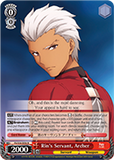 FS/S34-E056 Rin's Servant, Archer - Fate/Stay Night Unlimited Bladeworks Vol.1 English Weiss Schwarz Trading Card Game