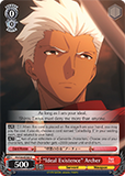 FS/S36-E058 “Ideal Existence” Archer - Fate/Stay Night Unlimited Blade Works Vol.2 English Weiss Schwarz Trading Card Game