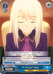 FS/S36-E092 “A Visitor” Illya - Fate/Stay Night Unlimited Blade Works Vol.2 English Weiss Schwarz Trading Card Game