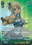 FT/EN-S02-029SP Fairy Tail Wizard, Lucy (Foil) - Fairy Tail English Weiss Schwarz Trading Card Game