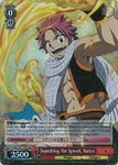 FT/EN-S02-103R Searching for Igneel, Natsu (Foil) - Fairy Tail English Weiss Schwarz Trading Card Game