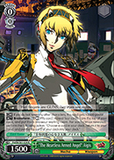 P4/EN-S01-024 "The Heartless Armed Angel" Aigis - Persona 4 English Weiss Schwarz Trading Card Game