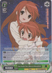 SY/W08-E026R From Another Time, Mikuru & Mikuru(Adult) (Foil) - The Melancholy of Haruhi Suzumiya English Weiss Schwarz Trading Card Game