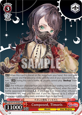 BD/W125-E040S Composed, Timoris