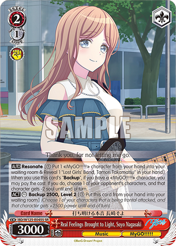 BD/W125-E045S Real Feelings Brought to Light, Soyo Nagasaki