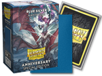 Dragon Shield Sleeves: Standard Matte Dual 25th Anniversary - Blue Silver 100CT