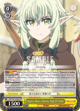 GBS/S63-E004S Inquiry About a Warrior, High Elf Archer (Foil) - Goblin Slayer English Weiss Schwarz Trading Card Game