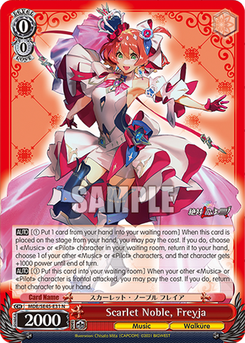 MDE/SE45-E31 Scarlet Noble, Freyja