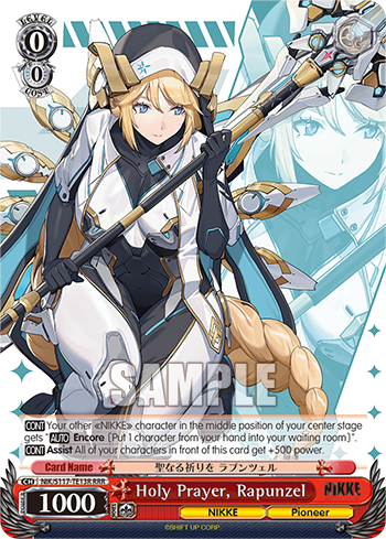 NIK/S117-TE13R Holy Prayer, Rapunzel – Strictly Broken TCG