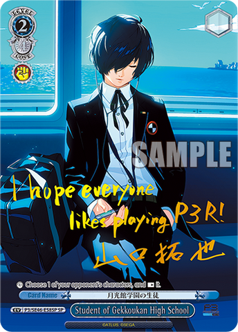 P3/SE46-E58SP Student of Gekkoukan High School