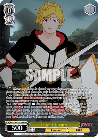 RWBY Premium Booster Foils – Strictly Broken TCG