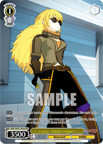 RWBY Premium Booster Foils – Strictly Broken TCG