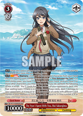 SBY/W114-E049OFR The Year I Spent With You, Mai Sakurajima