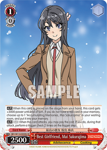 SBY/W114-E059S Best Girlfriend, Mai Sakurajima