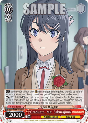 SBY/W114-E066S Graduate, Mai Sakurajima