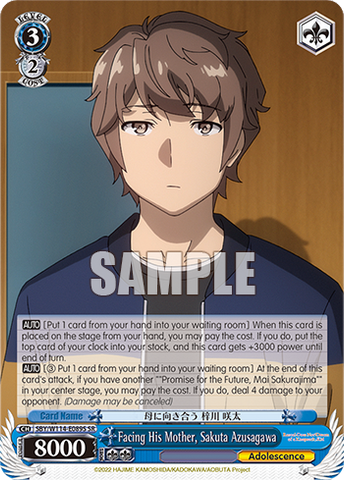 SBY/W114-E089S Facing His Mother, Sakuta Azusagawa