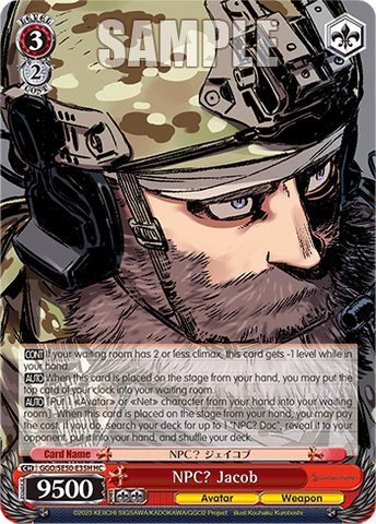 GGO/SE50-E35H NPC? Jacob