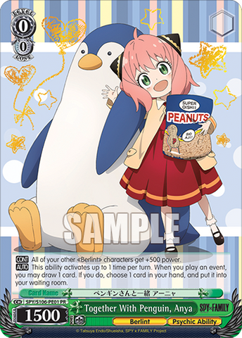 SPY/S106-PE01 Together With Penguin, Anya
