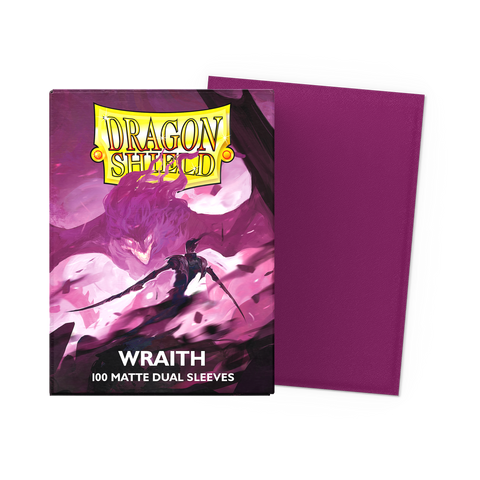 Dragon Shield Sleeves: Standard Matte Dual - Wraith 100CT