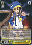 DG/EN-S03-E001 Fuka Kazamatsuri - Disgaea English Weiss Schwarz Trading Card Game